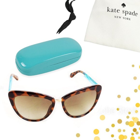 kate spade Accessories - kate spade Tortoise 56mm Cat Eye Sunglasses